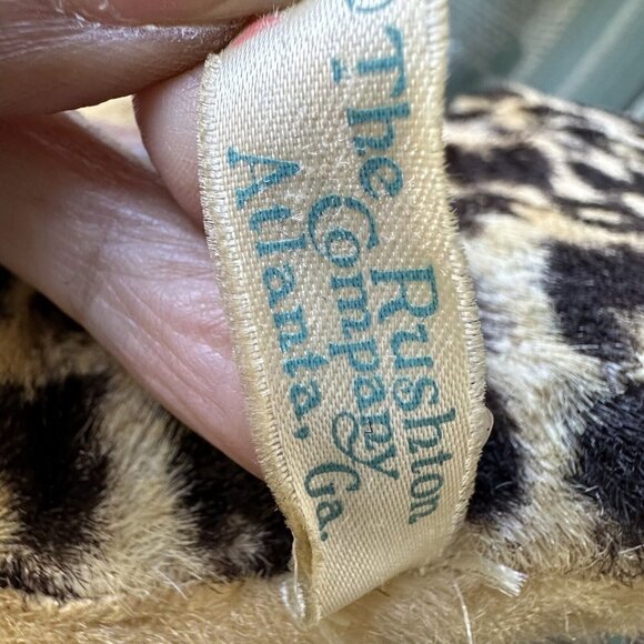 VTG Rushton Star Creation Plush Stuffed Animal Leopard Plushie 1940s 1950s Rare - Picture 9 of 12